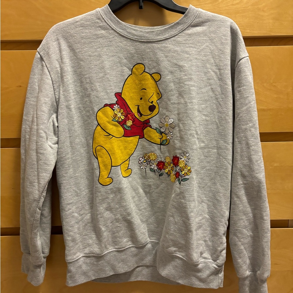 Gray Disney Winnie the Pooh Sweater